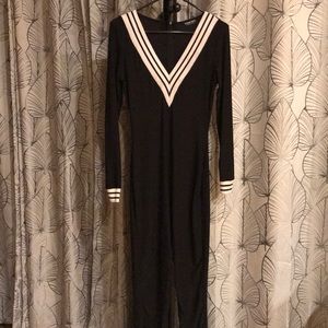 Black & White jumpsuit (never worn) NEW